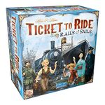 Ticket to Ride : Rails & Sails - A Board Game by Days of Wonder | 2-5 Players - Board Games for Family | 60-120 Minutes of Gameplay | Games for Family Game Night | For Kids and Adults Ages 10+