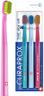 Curaprox Toothbrush Set CS 5460-3-pack Ultra Soft Manual Toothbrush for adults with 5460 Curen Bristles - Random Color (3 Pack)