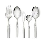 Zwilling J.A. Henckels Rapture 45 Piece Stainless Steel Flatware Set - Lasting Silver Lustre, Monobloc, 22555-345