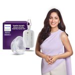Philips Avent Hands-Free/Wearable Electric Breast Pump | Quiet Hospital Grade Motor | Mimicks Baby's Drinking Rhythm | 8 stimulation & 16 expression levels | Ultra- light cup | Unique SkinSense Shields | SCF531