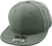 KBETHOS KNW-2364 DGY (8) The Real Original Fitted Flat-Bill Hats True-Fit, 9 Sizes & 20 Colors