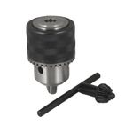 sourcingmap Drill Chucks, 3/8-24UNF Threaded 1.5-13mm Capacity with Chuck Key for Electric Impact Corded Cordless Drill