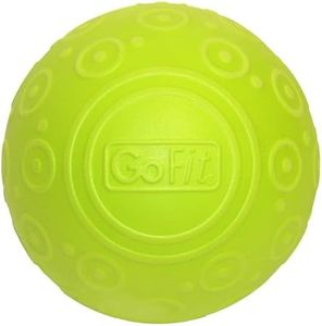 GoFit 5 Inch Massage Ball - Muscle Pain Management, Green