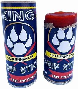 King Grip Stick 5.29 oz. Pine Tar Bat Grip Stick, Professional Baseball/Softball Grip Enhancer Natural Wax Formula, Bat Stick, One Size