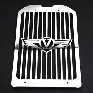 Chrome Steel Radiator Cover Grill Guard Tank Cooler Cap For Kawasaki Vulcan VN1500 VN1600 Mean Streak 2002-2008 VN 1500 1600