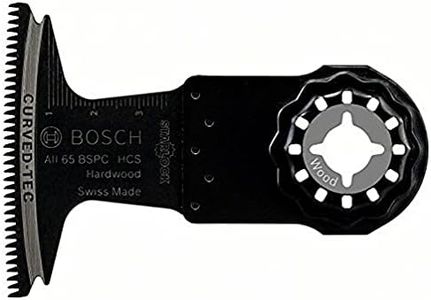 Bosch Professional 1x Lame plongeante HCS AII 65 BSPC (pour bois durs, 40 x 65 mm, Accessoire Outil multifonction)