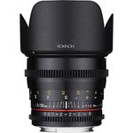 Rokinon DS50M-MFT Cine DS 50 mm T1.5 AS IF UMC Full Frame Cine Lens for Olympus & Panasonic Micro Four Thirds