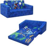 Decalsweet Foldable Kids Sofa,Doubl