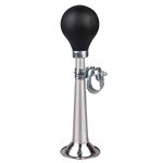 WOEIFGV Bike Bugle Horn Metal Air Horn Retro Metal Squeeze Bulb Clown Horn for Bike Bicycles Handle and Cart 6-Color