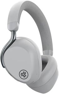 JLab, Epic Lux, Over Ear Headphones, Active Noise Cancelling, Bluetooth Multipoint, Cloud White