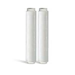 UK SUPPLIES Heavy Duty Pallet Stretch Shrink Wrap 2 Rolls With Waterproof & Standard Core 400mm x 250m Thick Secure Packaging Plastic Cling Film For Packing, Moving House Clear | Pallet Wrap (2 Rolls)