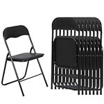 Domenow Folding Chairs with Padded 