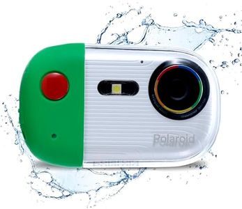 Polaroid Underwater Camera - 18MP 4K UHD, Waterproof for Snorkeling & Diving with LCD Display, USB Rechargeable
