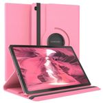 Vultic Rotating Case for Samsung Galaxy Tab S3 9.7 inch 2017 [T820/T825/T827], 360 Degree Stand [Auto Sleep/Wake] Flip Leather Smart Tablet Cover (Light Pink)