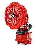 Taingwei Portable Clip on Fan for Milwaukee M18 Battery,18V Battery Powered Stroller Fan with 3 Energy Efficient Speed Settings for Bedroom,Outdoor,Camping and Job Site(Tool Only)