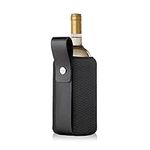 Vacu Vin Flexible Artico Black |Fits Champagne Bottles Wine Cooler, Standard