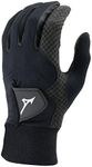 Mizuno 2018 ThermaGrip Men's Golf Glove, Pair, Black, Small