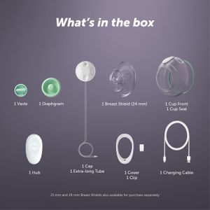 Elvie Stride Single Electric Breast Pump – Portable & Hands-Free
