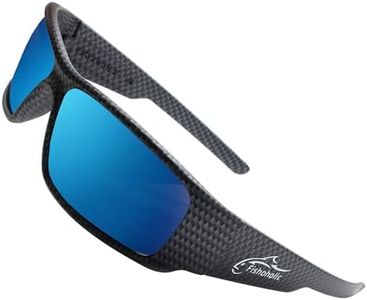 Fishoholic Polarized Fishing Sunglasses UV400 (14 Options) Fishing Gift with Hard Case & Pouch