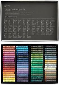 Mungyo Gallery Artists' Soft Oil Pastels Set of 72 Assorted Colours(MOPV-72)