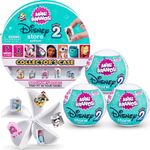 5 Surprise Disney Mini Brands Series 2 Collector's Kit by ZURU (3 Capsules + 1 Collector's Case) Amazon Exclusive Mystery Capsule Real Miniature Brands Collectibles