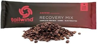 Tailwind Nutrition Recovery Mix, Complete Protein, Carbohydrates, and Electrolytes Powder Drink Mix for Post-Workout, Free of Gluten, Soy, and Dairy, Vegan, 12 Servings, Coffee