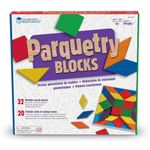 Learning Resources Parquetry Blocks & 20 Pattern Cards