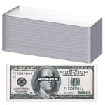 150 Pcs Single Pocket Coin Sleeves Currency Bill Holders Clear PVC Individual Sleeves Holders Coin Holder Currency Bills Protector Plastic Coin Pouch (Rectangle, 6.9 x 2.95 Inch)