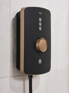 Triton Amala Electric Shower 9.5KW – Black Copper