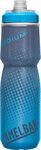 CamelBak Podium Chill Insulated Bike Water Bottle - Easy Squeeze Bottle - Fits Most Bike Cages - 24oz, Blue Dot