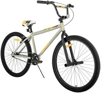 ROCKSHARK Hiland Vélo pour Enfant Vélo BMX Freestyle 24 Pouces pour Garçons et Filles Adolescents avec Roue Libre Gris…