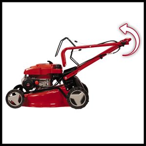 Einhell Self-Propelled Petrol Lawn Mower – 46cm, 50L, 4-Stroke, Large Gardens