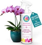 Premium Orchid Food Fertilizer Spray by Houseplant Resource Center - Grow Beautiful and Exotic Orchids with Ease - Ready-to-Use Custom NPK Ratio is The Perfectly Balanced Orchid Food and Won't Burn