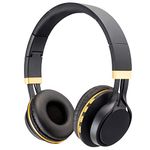 Sentry Industries BT300 Bluetooth Stereo Headphones with Mic, Black