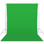 MOUNTDOG Green Screen Backdrop 6.5 x 10 ft Photography Studio Background Screen for Photos Photography Video Studio