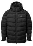 Rab Men's Axion Pro Down Jacket for Climbing & Mountaineering - Black - Large