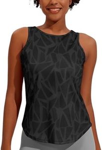 Weardear Canotte Sportive da Donna Canotte da Allenamento Canotte da Fitness per Yoga Senza Maniche con Retro Scollato