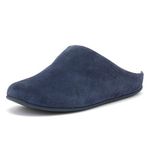 Fitflop Women's Chrissie Shearling Open Back Slippers, Blue (Midnight Navy 399), 5 UK 38 EU