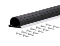 Universal Aluminum & Rubber Garage Door Bottom - 9'