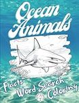 Ocean Animals: Activity Book of Fac