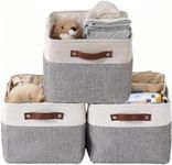 [3-Pack] 38CM Large Nursery Storage