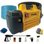 IBELL YO2900 High Pressure Car Washer with Copper Winding, 2900W Induction Motor, 260 Bar, 13 L/min Flow, Portable Power Washer with 10M Hose & Spray Gun (Copper Winding)