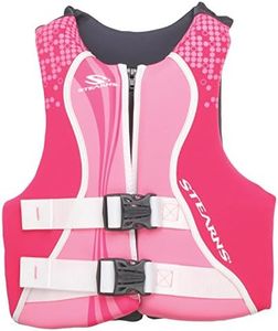 STEARNS Kids Hydroprene Life Vest, USCG Approved Type III Life Vest for Kids Weighing 50-90lbs, Great for Pool, Beach, Boat, & More