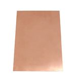 ZOFUN 300 X 200 X 0.8 MM Copper Plate Guillotine Offcuts, 99.9% Pure & Original Flat Copper Sheet, Hammered Copper Brass Sheets for Crafts Mechanical Cutting Precision Machining Mould Jewellery Making