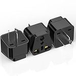 3PCS Travel Adapter with Universal 