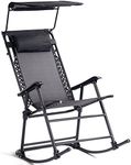 COSTWAY Foldable Rocking Chair with