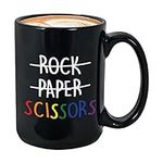 LGBTQ Coffee Mug 15oz Black - Rock 