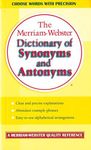 Merriam - Webster's Dictionary Of Synonyms And Antonyms