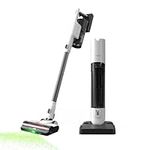 Tineco Pure ONE Station 5 Cordless Smart Vacuum with 2.5L Auto Dust Base, Full-Path Self-Cleaning, 175W Suction, ZeroTangle Tech, iLoop Smart Sensor, Suitbale for Hard Floor & Carpet