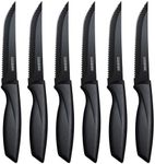 LAZAHOME Steak Knives Set of 6, Ste